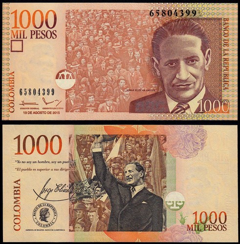 Colombia 1000 pesos - colombia,