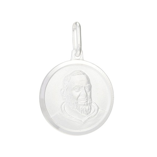 Ciondolo padre pio argento - padre,