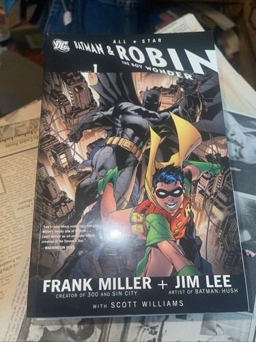 All star batman and - star, robin,