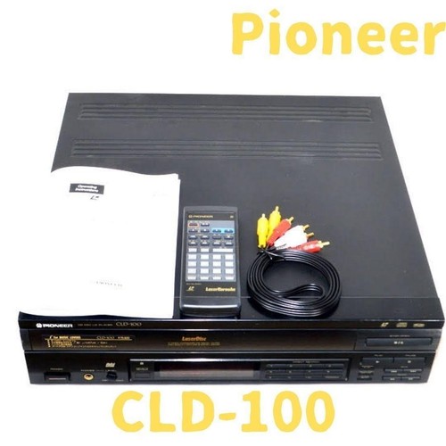 Pioneer cld 100 laserdisc - pioneer, cld-100