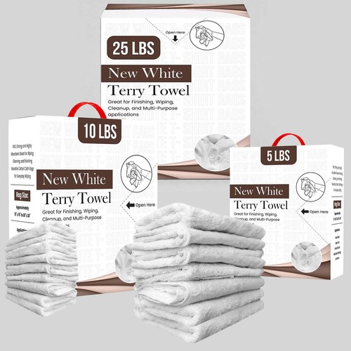 Nuovo bianco spugna stracci