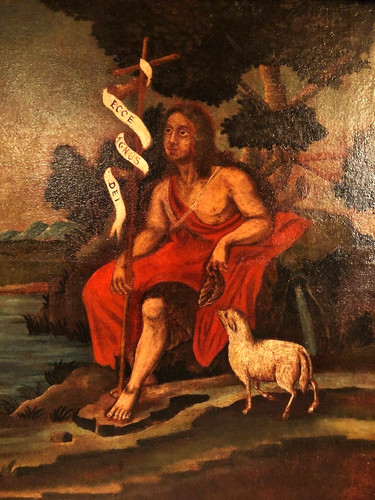 Antico raro dipinto religioso