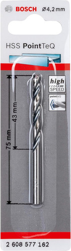 Punta metallo hss bosch - metallo,