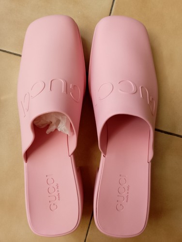 Scarpe gomma rosa gucci - scarpe,