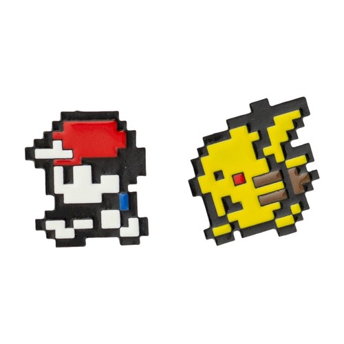 Pokemon ash pikachu pixel - ash,