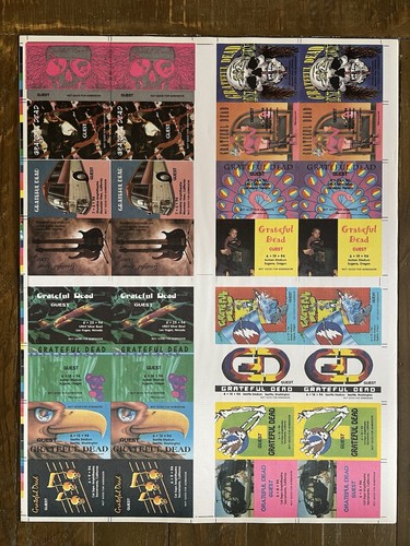 Grateful dead backstage pass - dead,