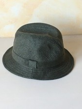 CAPPELLO HAT PANIZZA verde cappelleria bressan solesino TAGLIA 55- 6 3/4 VINTAGE