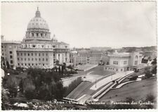ROMA - CITTA' DEL VATICANO - PANORAMA DAI GIARDINI -98257-