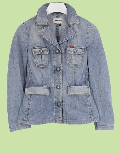 Gas jeans giacca donna blu - jeans,
