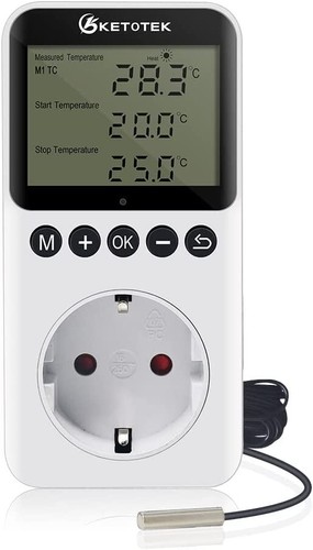 Termostato digitale sonda 220v - sonda,