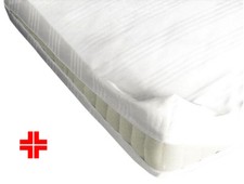 Coprimaterasso Salvamaterasso Sacco Federe con Cerniere 100% Cotone Sanitario 