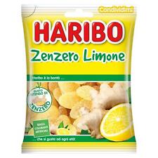 Caramelle Gommose Haribo Zenzero e Limone Alla Frutta Bustina da 150 g