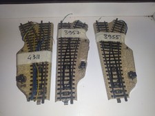 Marklin Ho 3 Scambi Elettrici Con Massicciata