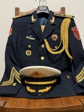 Set uniforme invernale guardia d'onore marina PLA obsoleta Cina 2014 taglia 180-92