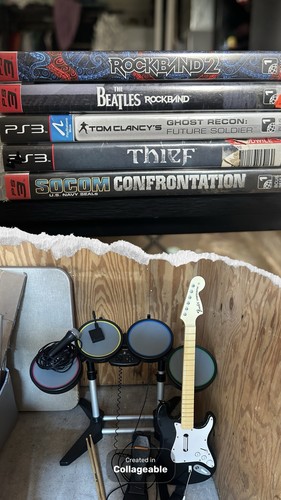 Tested rock band - band, (ps3)