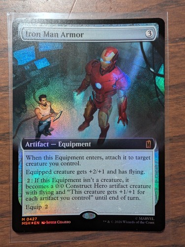 Iron man armor foil - foil,