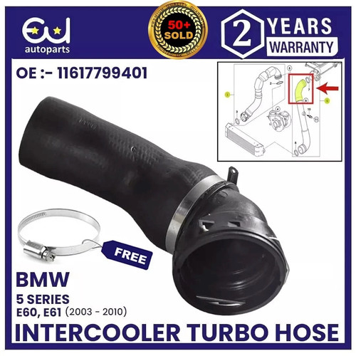 Tubo intercooler turbo - tubo,