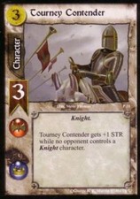 Tourney Contender - Promo - A Game of Thrones CCG