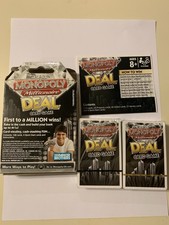 Hasbro Monopoly Millionaire Deal gioco di carte nuovo aperto scatola danneggiata