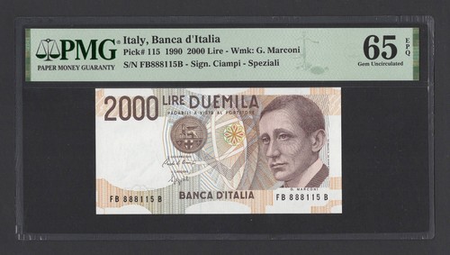 Italy 2000 lire - 1990, p115
