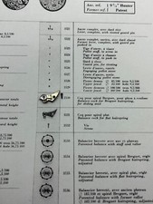 ROLEX BRIDGE 3530 BALANCE BUBBLEBACK OYSTER PERPETUAL A630 630 PARTE RIPARAZIONE