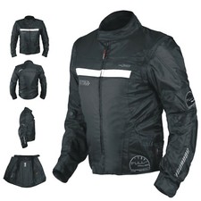 Giacca moto manica staccabile - manica,