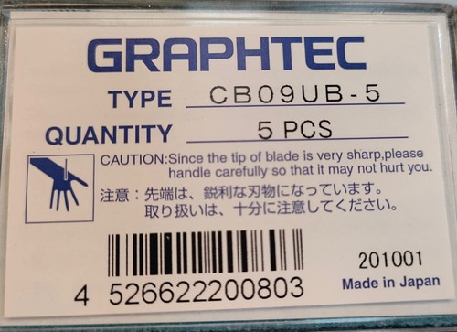 Paquet graphtec cb09ub 5 - paquet,