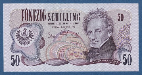 Austria 50 schilling - --,
