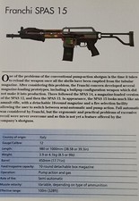 Quadro pistola fucile Franchi