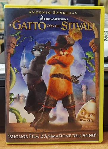 Gatto con gli stivali dvd - gatto,