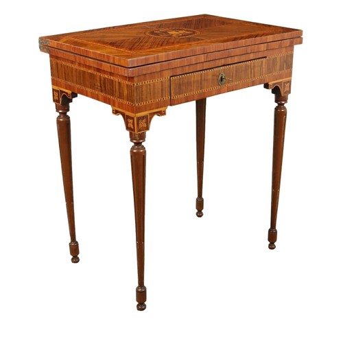 Tavolino gioco neoclassico - tavolino, da