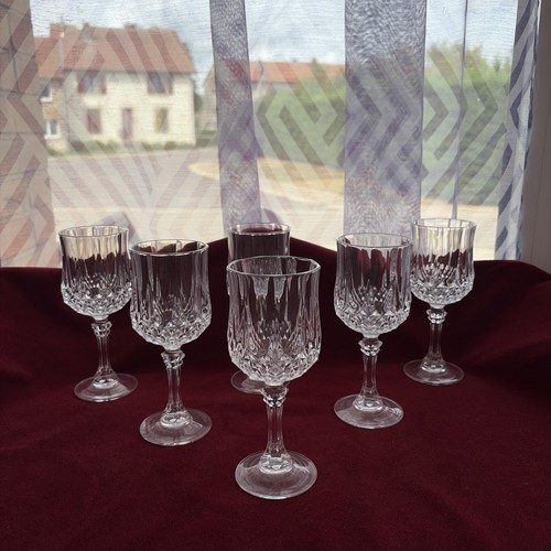 Bicchieri vino rosso cristal - rosso,