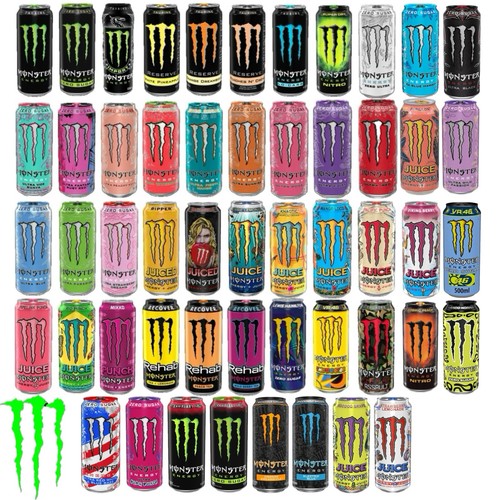 Monster energy drink - energy, 12