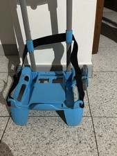 Seven-Be Box Carrello Porta Zaino 3 Ruote Colore Nero