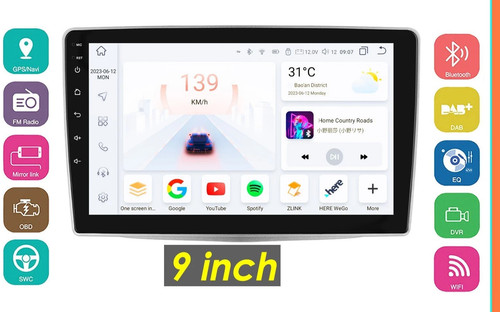 Radio stereo gps carplay - radio,