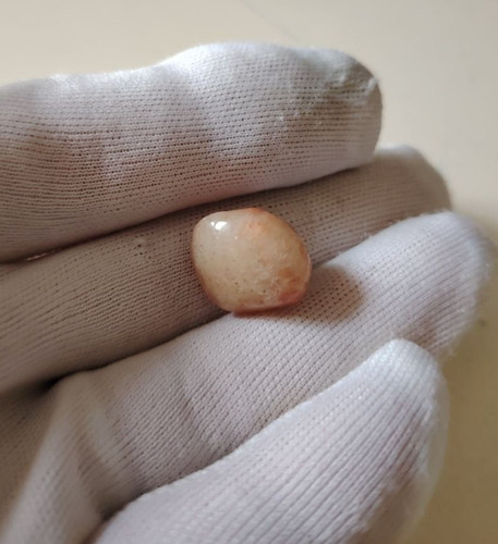 Natural copper quartz puppeted - quartz,