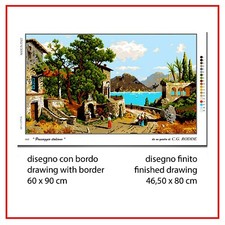 Kit Ricamo Quadro a Mezzo