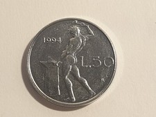 Repubblica Italiana 50 Lire Vulcano 3° Tipo 1994