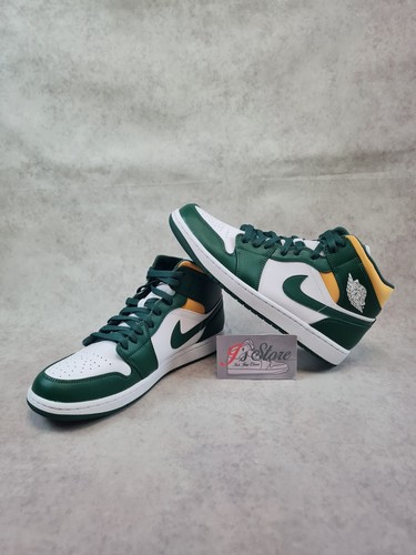 Nike air jordan mid - air, "sonics"