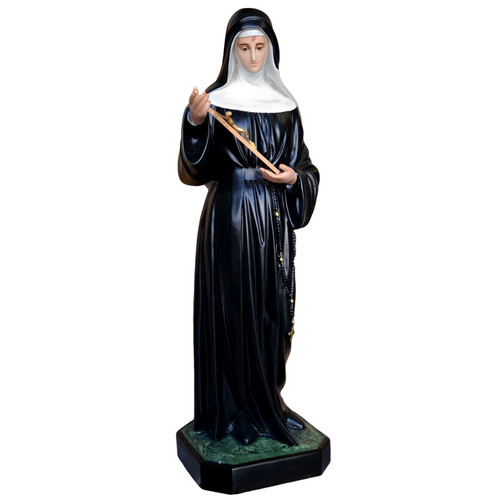 Statua santa rita cascia - di, da