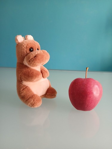 Trudi peluche ippopotamo - "trudi",