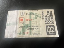 Cesena-roma biglietto/ticket