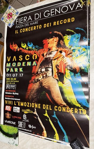 Manifesto vasco rossi - vasco, di