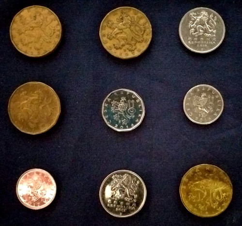 Monete repubblica ceca dal - 9,