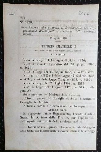 Regio decreto approva - regio,