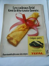 Publicité Advert 1979  Tefal