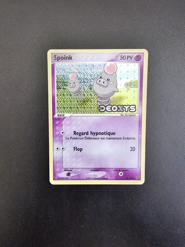 Carte pokémon commune - carte, spoink