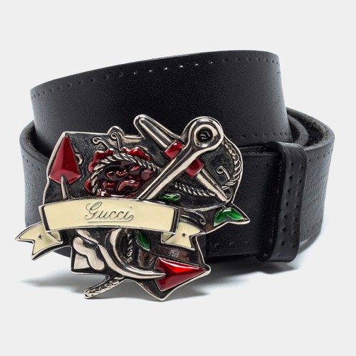 Cintura uomo gucci pelle - gucci, in