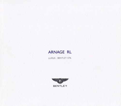Bentley arnage 75 v8 - bentley, 6.75