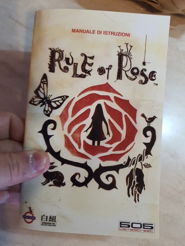 Manuale rule rose ps2 - ps2, ita